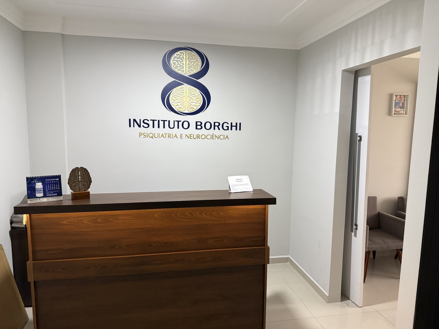 Recepção do Instituto Borghi